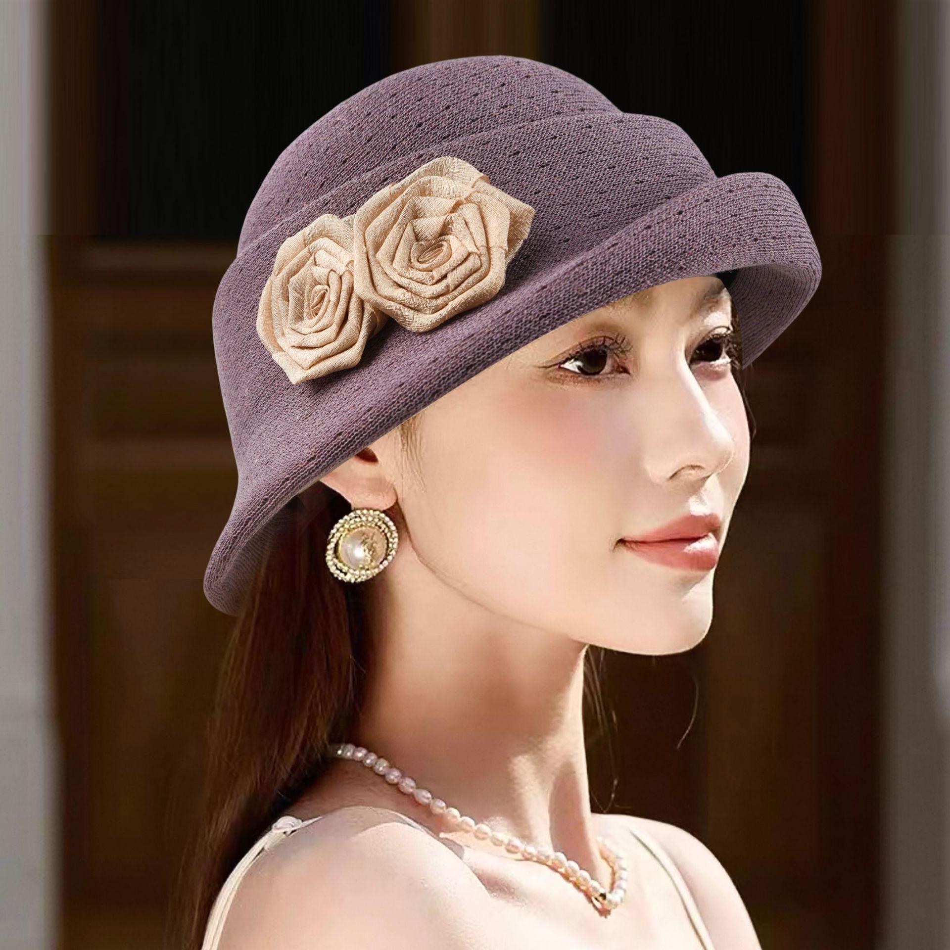 Hepburn Camellia New Curled Edge Fashion Sun Hat Women s 2026 Spring and Summer Thin Face Small Retro Top Hat Tide M(56-58cm) фіолетовий
Hepburn Camellia New Curled Edge Fashion Sun Hat Women s 2026 Spring and Summer Thin Face Small Retro Top Hat Tide M(56-58cm) фіолетовий