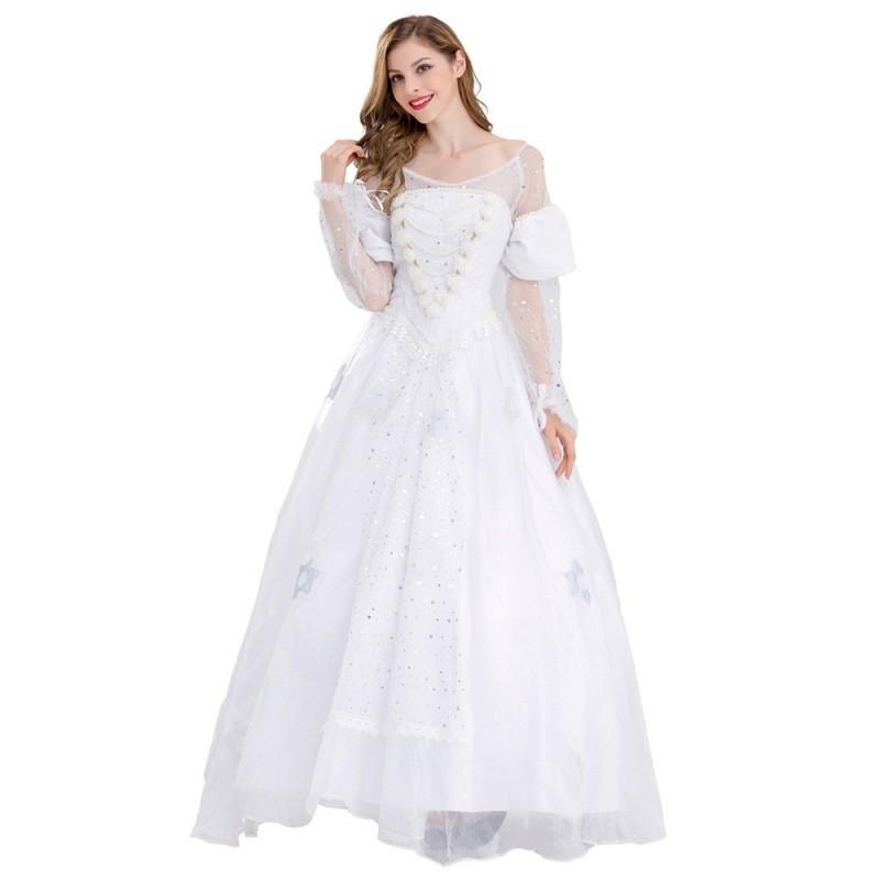 Polyester Stunning Fairy Tale Inspired Snow White Queen Dress For Women In Sizes S To Xl Dress,XL
Polyester Stunning Fairy Tale Inspired Snow White Queen Dress For Women In Sizes S To Xl Dress,XL