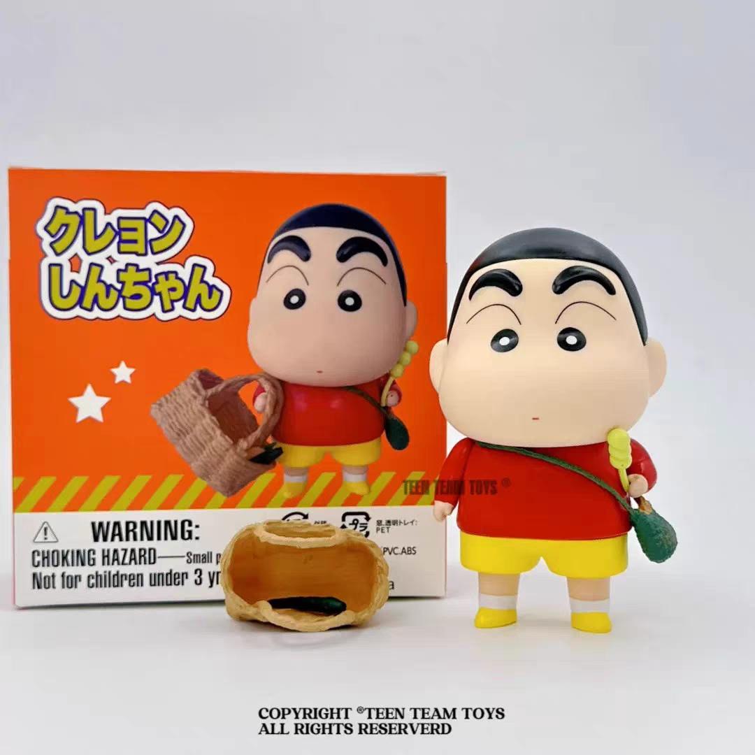 Anime Crayon Shin-chan reclining figure, cute cartoon doll model for desktop and car interior decoration, domestically made.
Anime Crayon Shin-chan reclining figure, cute cartoon doll model for desktop and car interior decoration, domestically made.