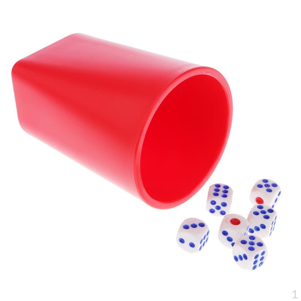 Cup With 6 Pcs For KTV Bar Pub Casino Game червоний
Cup With 6 Pcs For KTV Bar Pub Casino Game червоний