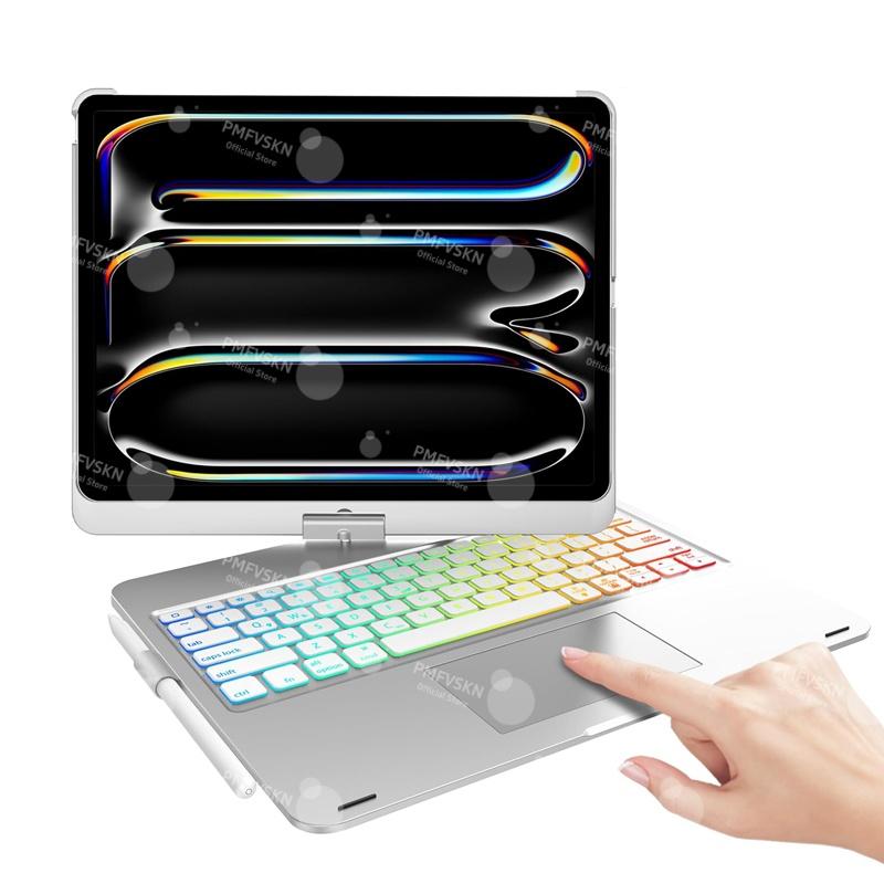 Backlit Magic Keyboard For iPad A16 10th 11th Generation Case For iPad Air 11 M3 M2 Air 5 4 Pro 11 - Cover Folio For Air 11 M2 M3&English Portuguese серебряный
Backlit Magic Keyboard For iPad A16 10th 11th Generation Case For iPad Air 11 M3 M2 Air 5 4 Pro 11 - Cover Folio For Air 11 M2 M3&English Portuguese серебряный