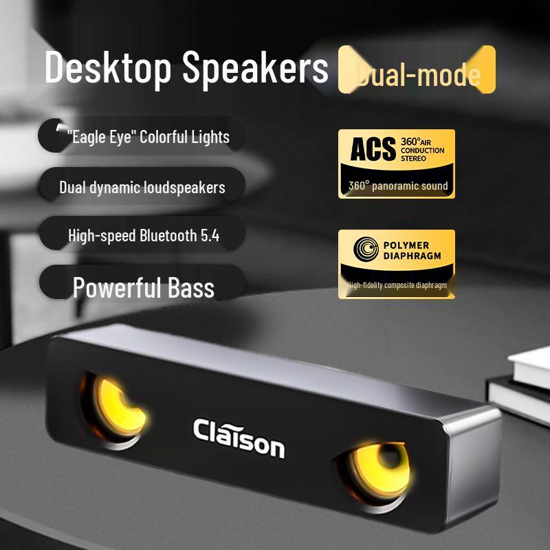 Premium Bluetooth Desktop Speakers with USB, Subwoofer & Wireless Dual-Mode For Desktop Connection Only
Premium Bluetooth Desktop Speakers with USB, Subwoofer & Wireless Dual-Mode For Desktop Connection Only