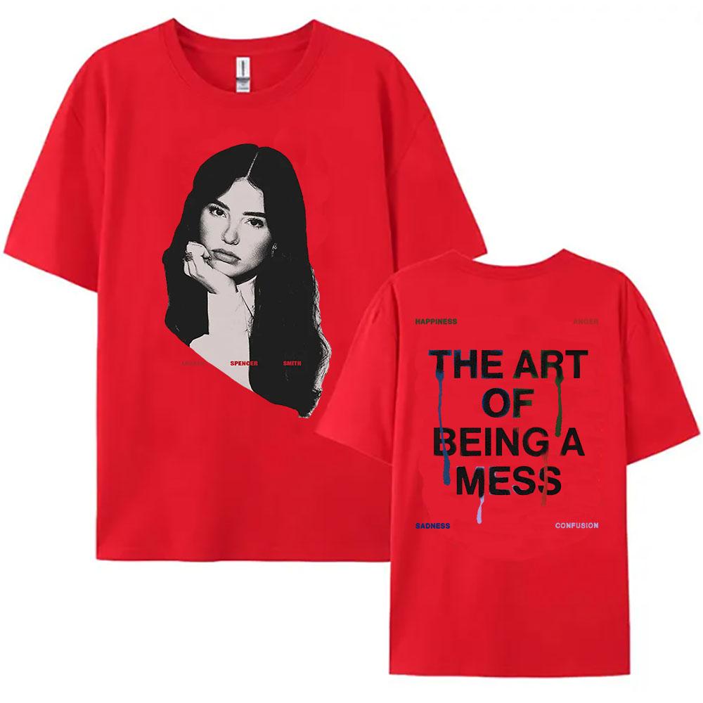 The Art of Being A Mess Photo Tee LAUREN SPENCER SMITH Tshirt Summer Cotton Women Unisex Tshirt Loose Fashion Singer Print T Shirt S
The Art of Being A Mess Photo Tee LAUREN SPENCER SMITH Tshirt Summer Cotton Women Unisex Tshirt Loose Fashion Singer Print T Shirt S