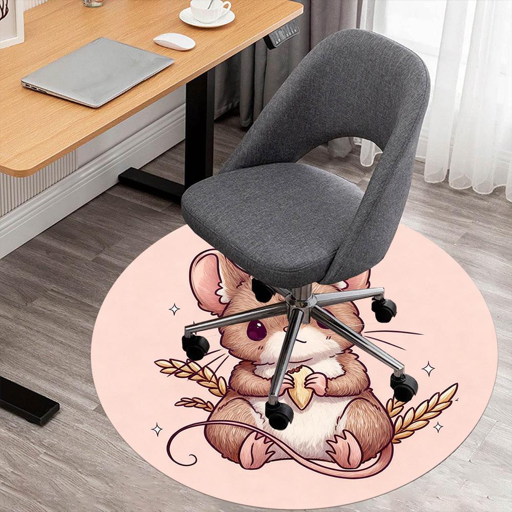 1pc Mouse Grain Round Chair mat office Area Rug - Non-Slip, Floor Mat for Office, Bedroom, Ideal home decor gift p0105002 80cm
1pc Mouse Grain Round Chair mat office Area Rug - Non-Slip, Floor Mat for Office, Bedroom, Ideal home decor gift p0105002 80cm