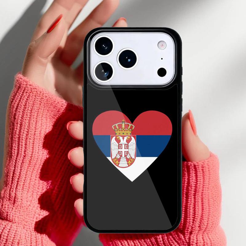 Serbia Flag Phone Case for iPhone 17 Air 16e 15 14 13 Pro Max Back Cover for 12 11 Pro Coque iPhone 13
Serbia Flag Phone Case for iPhone 17 Air 16e 15 14 13 Pro Max Back Cover for 12 11 Pro Coque iPhone 13
