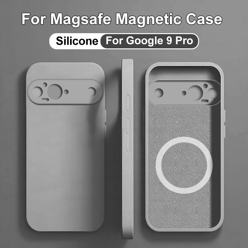 Роскошный жидкий силиконовый магнитный чехол для Google Pixel 9 Pro XL 7A для чехлов MagSafe Беспроводная зарядка Мягкая обложка Аксессуары для телефона For pixel 7A
Роскошный жидкий силиконовый магнитный чехол для Google Pixel 9 Pro XL 7A для чехлов MagSafe Беспроводная зарядка Мягкая обложка Аксессуары для телефона For pixel 7A
