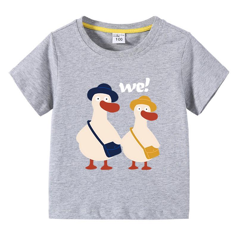 2026 Summer Kids T-Shirt Cute Two Ducks Print Short Sleeve Tee Boys Girls Casual Soft Cotton Tops Unisex Children Clothing S разноцветный
2026 Summer Kids T-Shirt Cute Two Ducks Print Short Sleeve Tee Boys Girls Casual Soft Cotton Tops Unisex Children Clothing S разноцветный