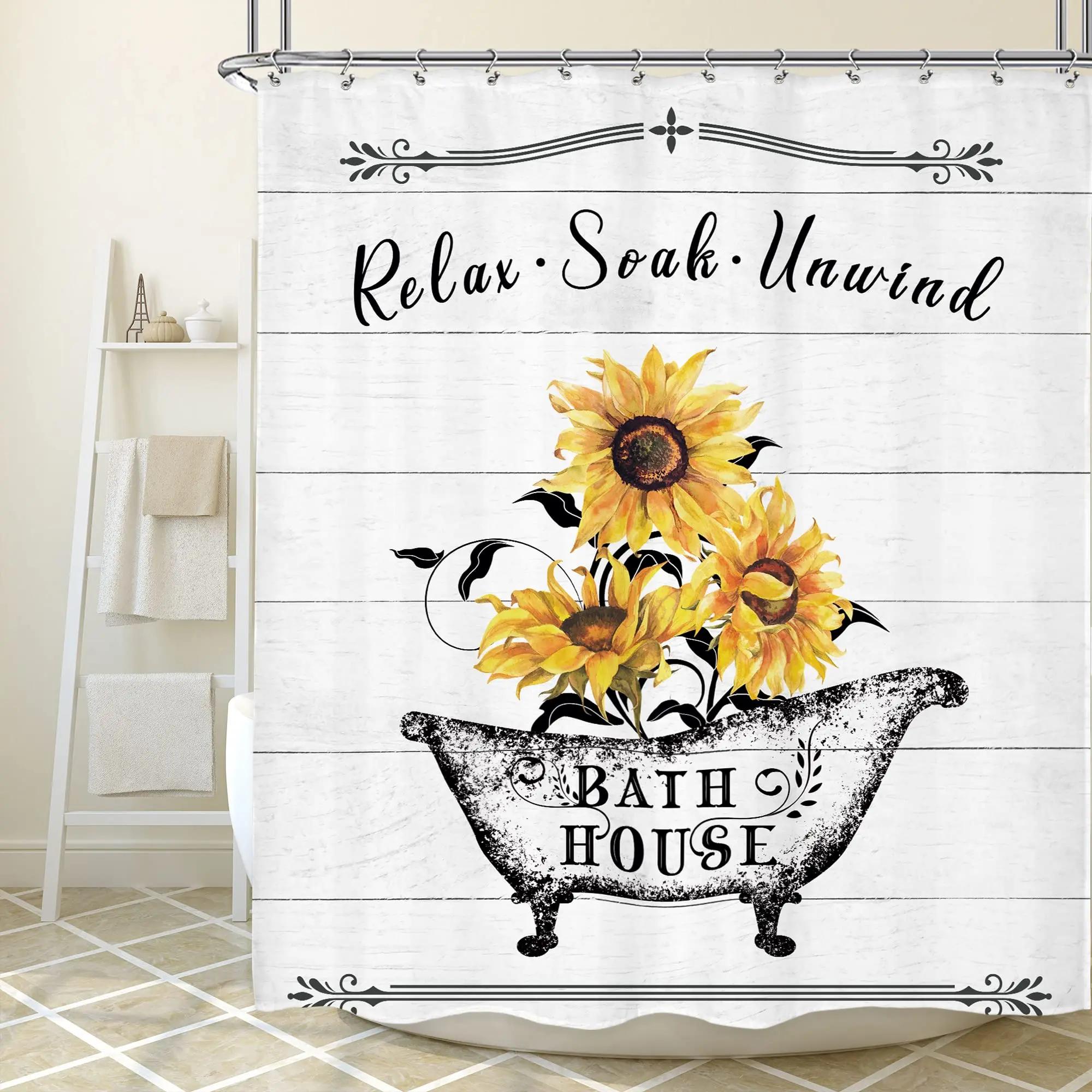 Vintage Floral Bathroom Shower Curtain Leaf Lavender Bathroom Potting Waterproof Polyester Bathroom Decoration Curtain Shower W60H190(CM)-1 Pcs
Vintage Floral Bathroom Shower Curtain Leaf Lavender Bathroom Potting Waterproof Polyester Bathroom Decoration Curtain Shower W60H190(CM)-1 Pcs