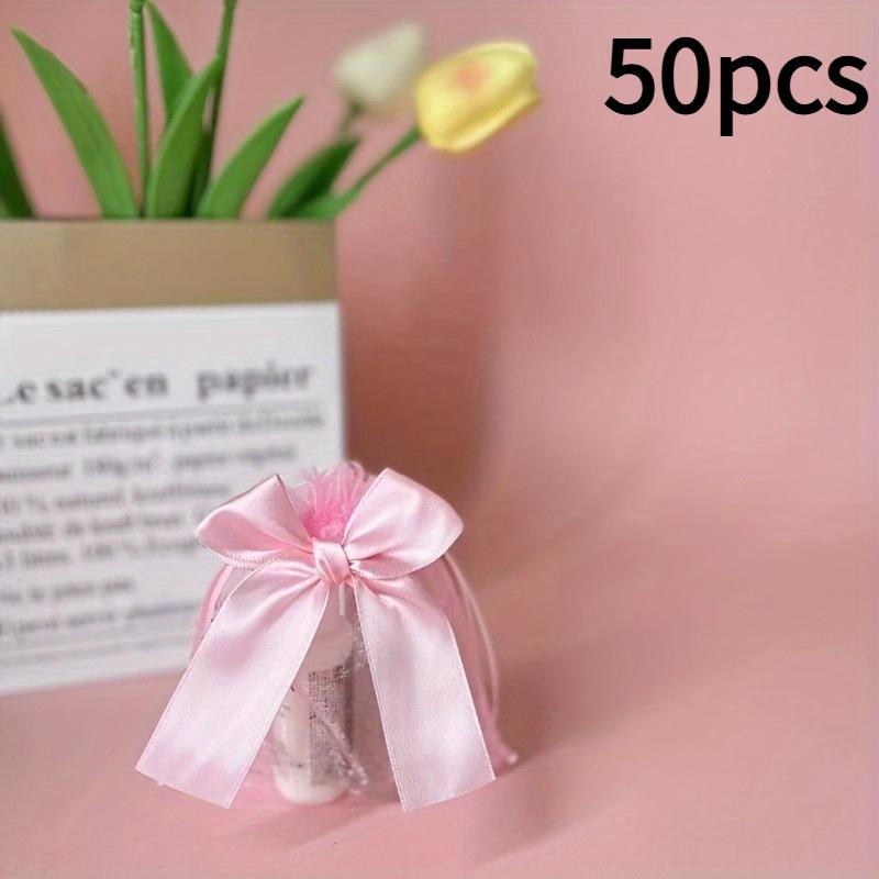 50pcs, Multi-Color Bow Tie Cute Transparent Nylon Elegant Ribbon Bag,Gift Packaging Bag, Luxury Jewelry Bag,Mesh Bag,Candle Bag
50pcs, Multi-Color Bow Tie Cute Transparent Nylon Elegant Ribbon Bag,Gift Packaging Bag, Luxury Jewelry Bag,Mesh Bag,Candle Bag