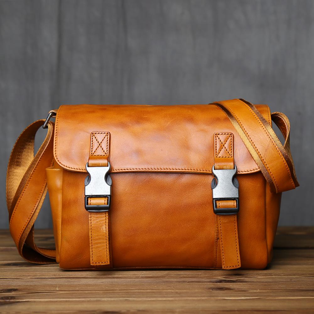 NZPJ Men s Vintage Genuine Leather Shoulder Bag Top Layer Cowhide Crossbody Bag Casual Men s Bag For 10-Inch IPad
NZPJ Men s Vintage Genuine Leather Shoulder Bag Top Layer Cowhide Crossbody Bag Casual Men s Bag For 10-Inch IPad