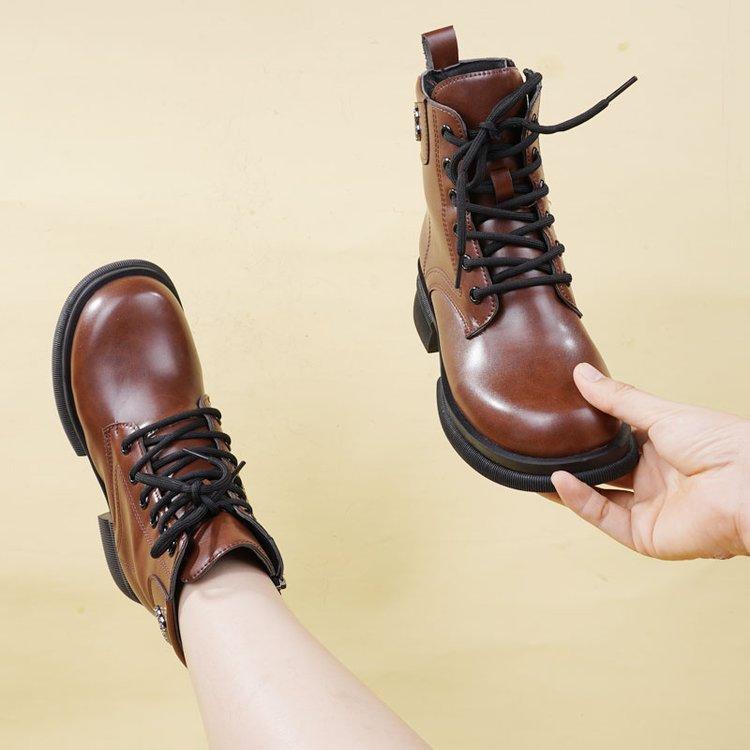 Men Women Boots Leather LaceUp New British Style Ankle Soft Side Zip Lace Booties Low Block Heel Retro Fashion 37
Men Women Boots Leather LaceUp New British Style Ankle Soft Side Zip Lace Booties Low Block Heel Retro Fashion 37