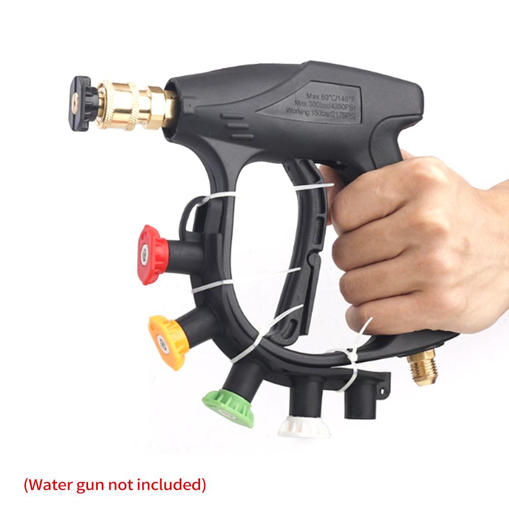 Pressure Washer Tips 1/4inch Quick Connect Pressure Washer Nozzles Power Washer Spray Nozzle with Nozzle Holder 5 Color Tips
Pressure Washer Tips 1/4inch Quick Connect Pressure Washer Nozzles Power Washer Spray Nozzle with Nozzle Holder 5 Color Tips
