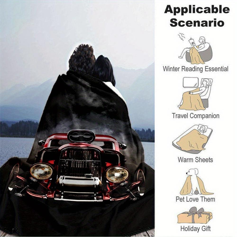 1pc Retro,Fire Truck Digital Printed Flannel Blanket, Super Soft Plush Fleece Bed Cover, Multipurpose Four Seasons Hypoallergenic Quilt for 150x180cm
1pc Retro,Fire Truck Digital Printed Flannel Blanket, Super Soft Plush Fleece Bed Cover, Multipurpose Four Seasons Hypoallergenic Quilt for 150x180cm