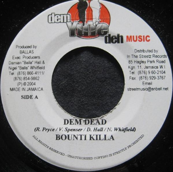 7-дюймовая пластинка BOUNTY KILLER / TERRO 3000 - Dem Dead / Get High NONE Dem Yute Deh Mu 2004 Ямайка Регги, Ска и Даб Б/У
7-дюймовая пластинка BOUNTY KILLER / TERRO 3000 - Dem Dead / Get High NONE Dem Yute Deh Mu 2004 Ямайка Регги, Ска и Даб Б/У