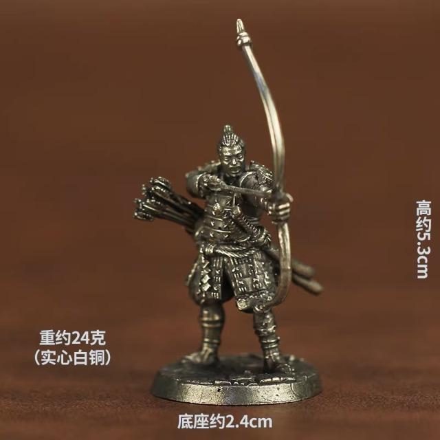 1 set 21 style new Japanese Shogunate Samurai Soldier Sculpture Copper Miniature for Men Birthday Gifts Figurines Ornament
1 set 21 style new Japanese Shogunate Samurai Soldier Sculpture Copper Miniature for Men Birthday Gifts Figurines Ornament