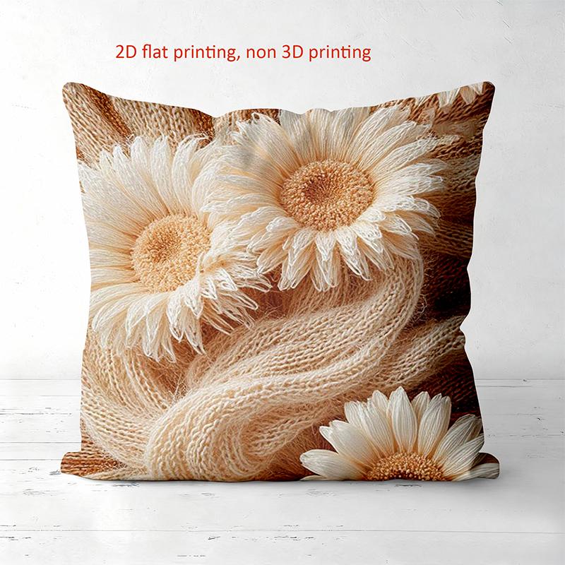 1 Pieces Sunflower Knit Pattern 2D Printed Decorative Pillow Polyester pillowcase, sofa decorative cushion cov Headboard Pillow 45x45cm
1 Pieces Sunflower Knit Pattern 2D Printed Decorative Pillow Polyester pillowcase, sofa decorative cushion cov Headboard Pillow 45x45cm