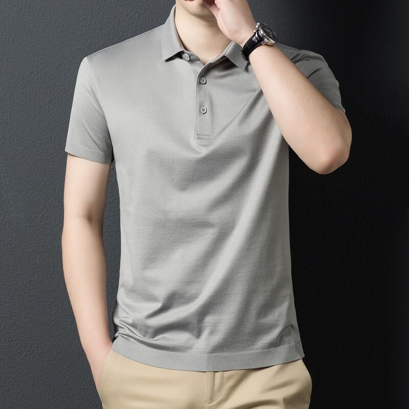 Men s Casual Business Short Sleeve Polo Shirt 190
Men s Casual Business Short Sleeve Polo Shirt 190