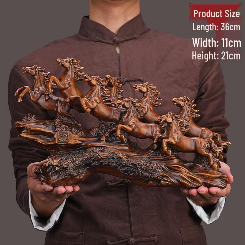 Фігурка вісьмох коней: Елегантний декор ручної роботи для дому чи офісу
Фігурка вісьмох коней: Елегантний декор ручної роботи для дому чи офісу