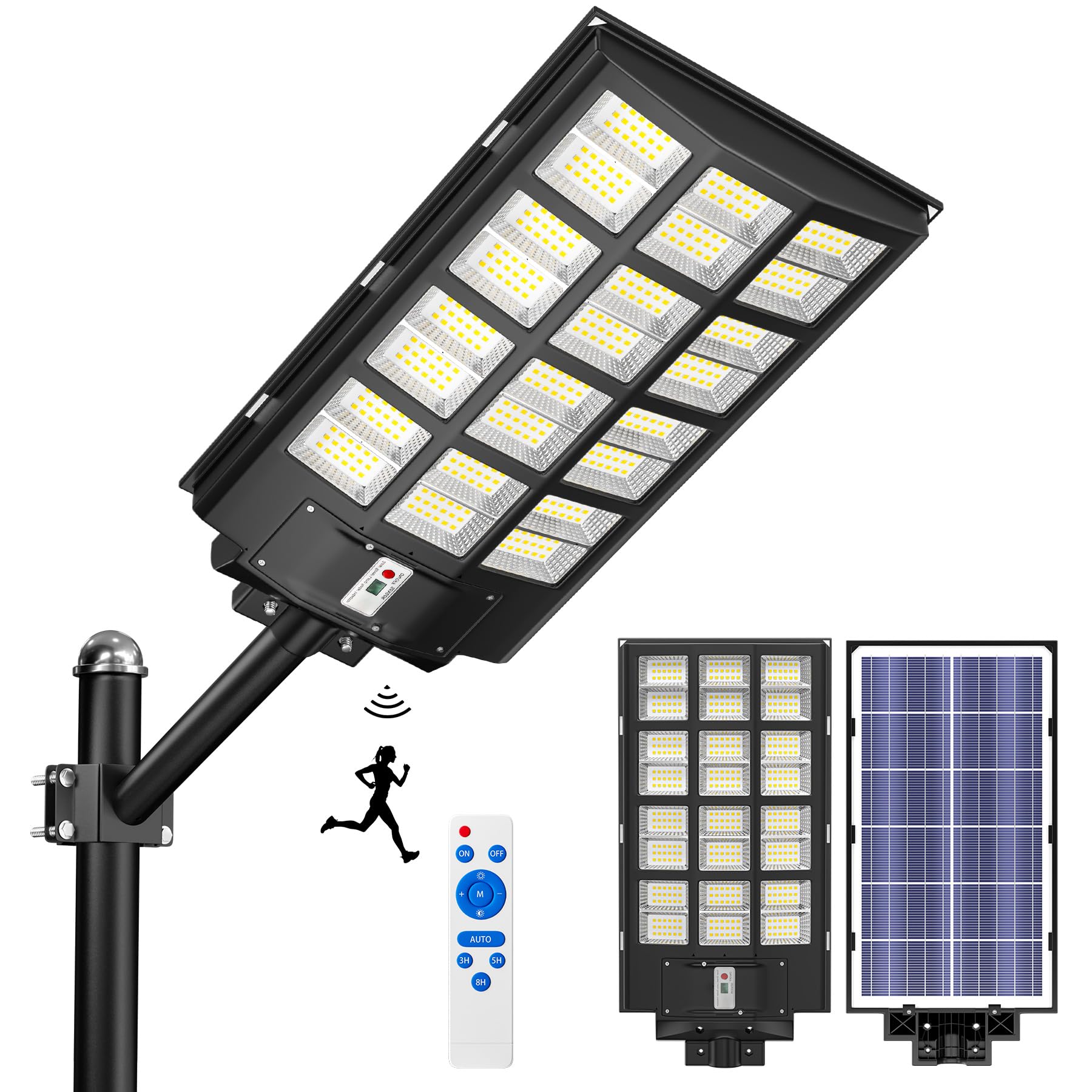 Powerful and Gefolly Solar Street IP67 Three Lighting Remote Timer Stepless Automatic in Motion Street Outdoor Solar No Installation Solar Security
Powerful and Gefolly Solar Street IP67 Three Lighting Remote Timer Stepless Automatic in Motion Street Outdoor Solar No Installation Solar Security