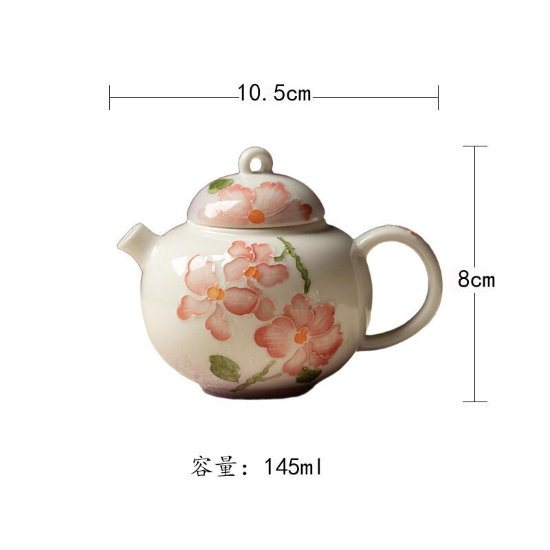 145ml Arita Ware Hand-painted phalaenopsis Teapot Zen Tea Infuser Pot Tea Maker Kettle With Ball Hole For Tea Collection craft
145ml Arita Ware Hand-painted phalaenopsis Teapot Zen Tea Infuser Pot Tea Maker Kettle With Ball Hole For Tea Collection craft