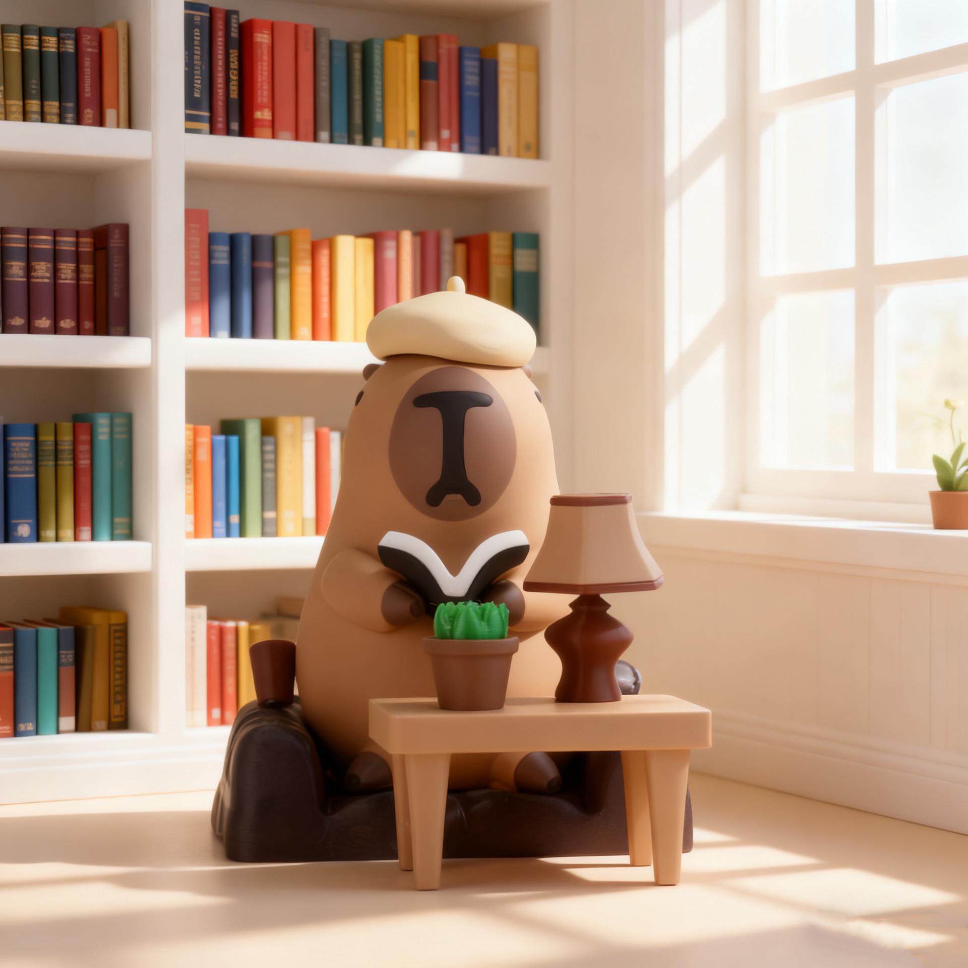 Douyin-Inspired Cappy Professor Reader 3D Magnetic Desktop Ornament Doll
Douyin-Inspired Cappy Professor Reader 3D Magnetic Desktop Ornament Doll