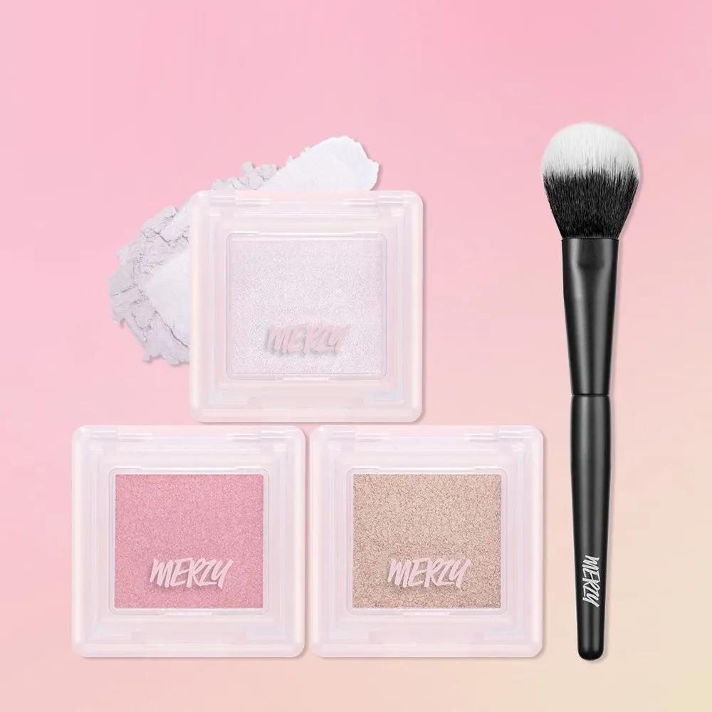 MERZY Highlighter Shading Capture Brush Blusher Makeup Set CH1. Lavender Balance + Blusher Brush 1EA
MERZY Highlighter Shading Capture Brush Blusher Makeup Set CH1. Lavender Balance + Blusher Brush 1EA
