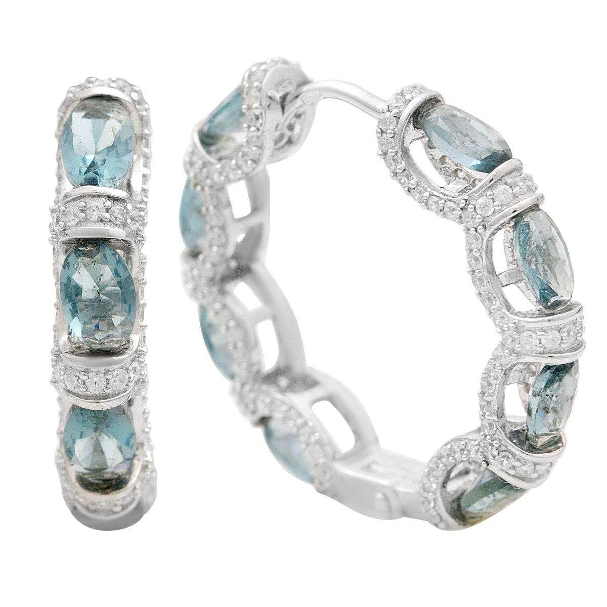 Серебряные серьги с топазом Лондон Блю 8.12ct, фианитами (2204640) синій
Серебряные серьги с топазом Лондон Блю 8.12ct, фианитами (2204640) синій