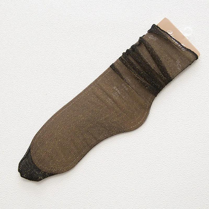 Новые женские модные сексуальные очаровательные прозрачные тонкие чулки с золотыми и серебряными блестками, свободные носки EU 34-40
Новые женские модные сексуальные очаровательные прозрачные тонкие чулки с золотыми и серебряными блестками, свободные носки EU 34-40