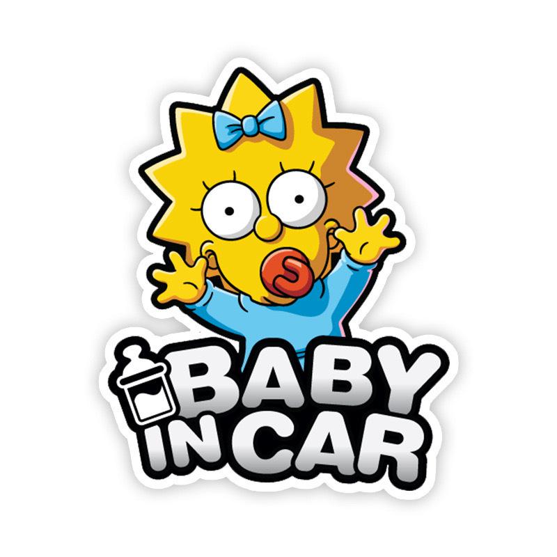 Child s Cartoon Car Stickers for Stroller, Bumper, or Rear Window
Child s Cartoon Car Stickers for Stroller, Bumper, or Rear Window