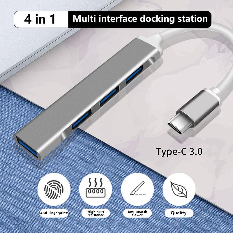 Четыре в одном USB 3.0-концентратор Удлинитель интерфейса ноутбука One Drag Four Док-станция Type-c
Четыре в одном USB 3.0-концентратор Удлинитель интерфейса ноутбука One Drag Four Док-станция Type-c