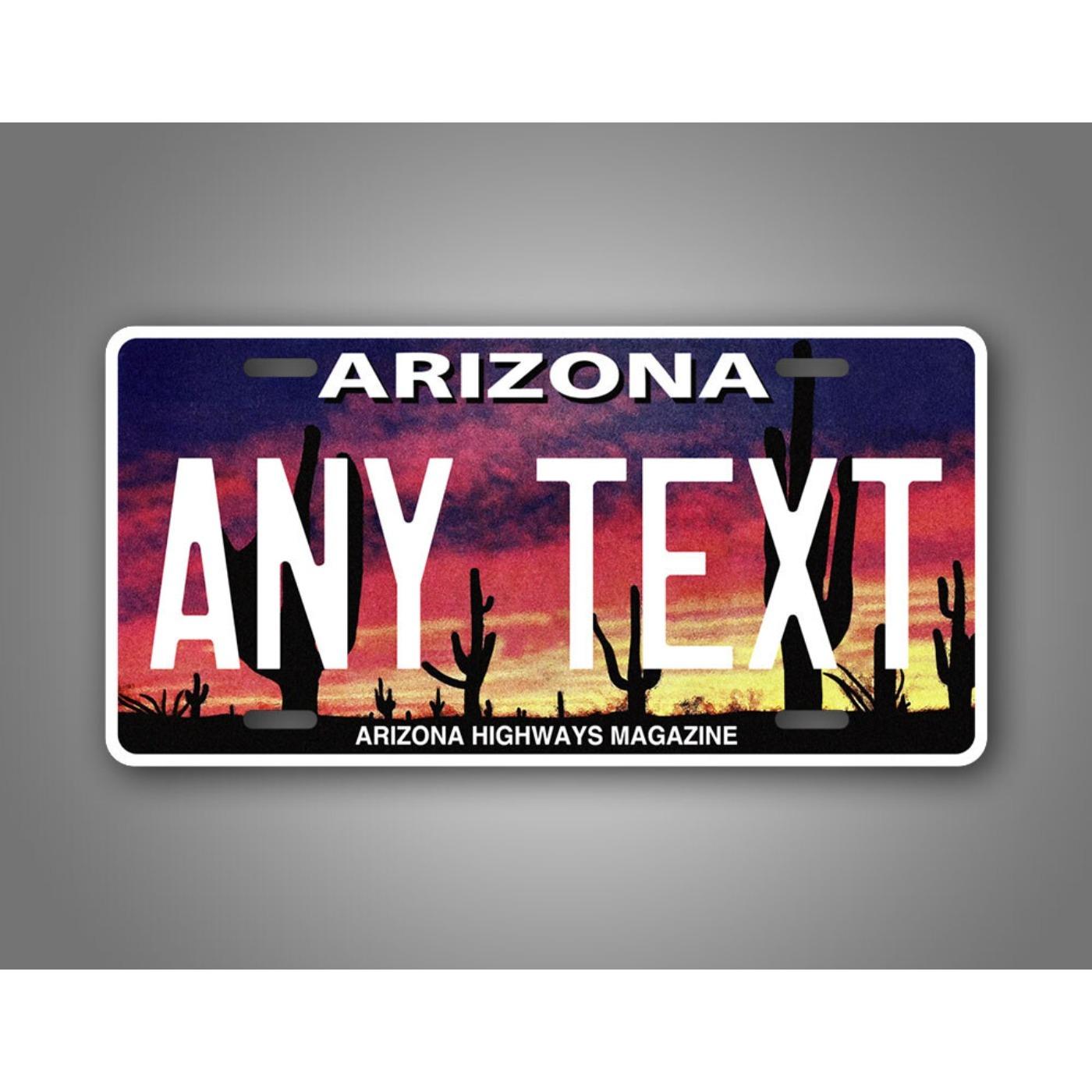 Personalized Arizona Metal Tin Sign Decorative License Plate Waterproof Wall Decor Car Home Garage білий
Personalized Arizona Metal Tin Sign Decorative License Plate Waterproof Wall Decor Car Home Garage білий