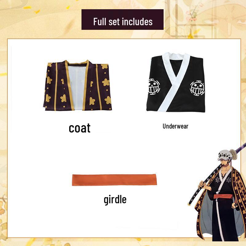 Trafalgar Law One Piece Cosplay Yukata Kimono Set XL
Trafalgar Law One Piece Cosplay Yukata Kimono Set XL