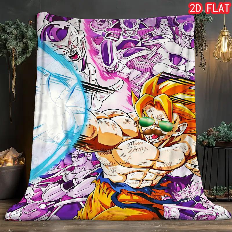 Dragon Ball Versatile Blanket Soft Flannel Warm Blanket for Bed Sofa Travel Office THW 75x90cm
Dragon Ball Versatile Blanket Soft Flannel Warm Blanket for Bed Sofa Travel Office THW 75x90cm