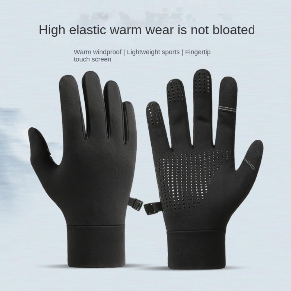 Windproof Warm Cycling Gloves High Elasticity Running Ski Gloves Winter Bicycle Gloves Outdoor L чорний
Windproof Warm Cycling Gloves High Elasticity Running Ski Gloves Winter Bicycle Gloves Outdoor L чорний