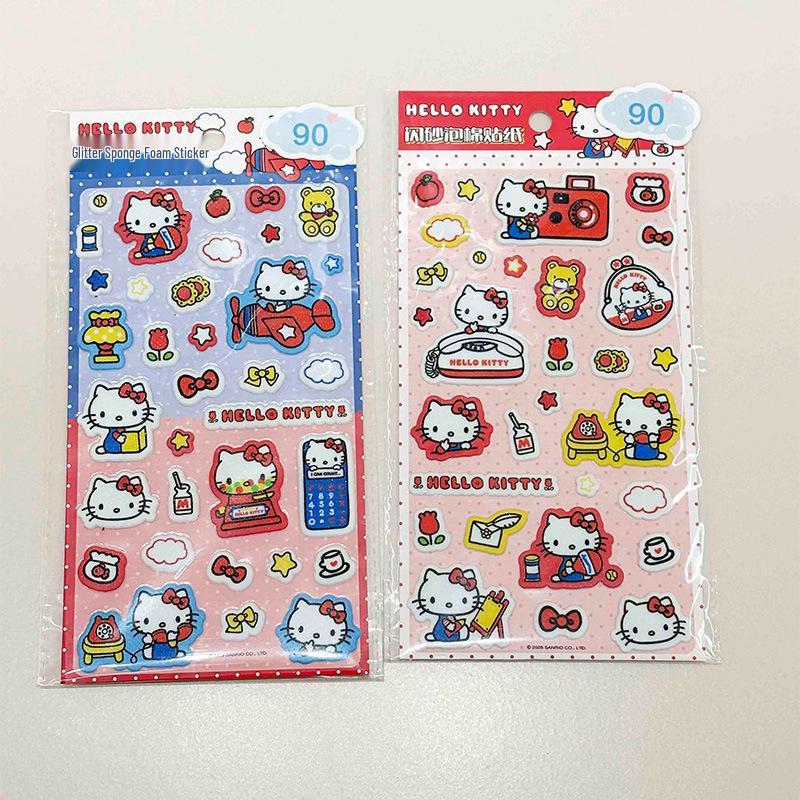 Hello Kitty Glitter Foam Sticker - Cute Decorative Stationery for Kids
Hello Kitty Glitter Foam Sticker - Cute Decorative Stationery for Kids