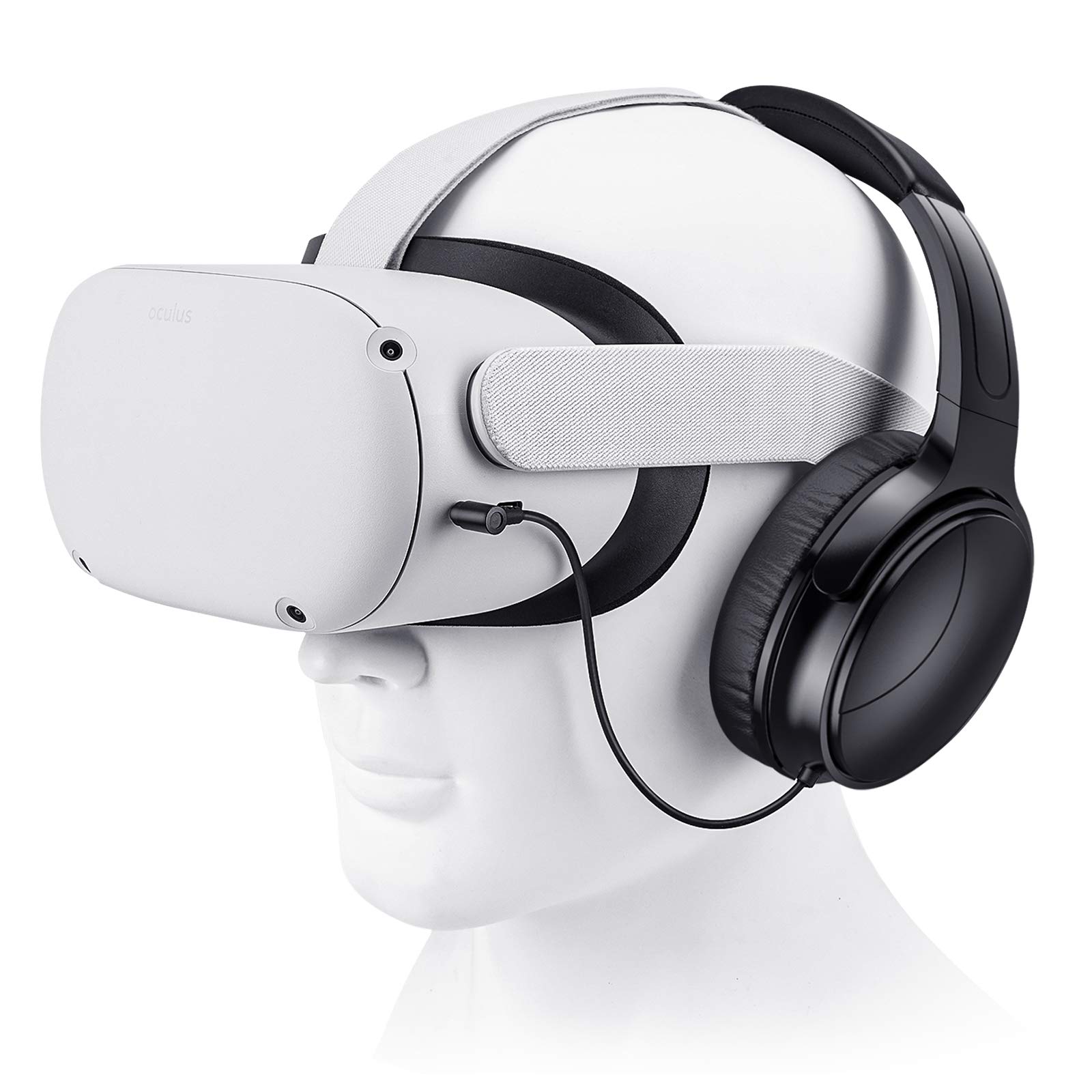 Ігрові навушники SARLAR VR для гарнітури Oculus Quest 2 Посилення занурення у VR Кабель спеціальної довжини Оптимізований ігровий аудіодрайвер Memory Protein Амбушюри чорний
Ігрові навушники SARLAR VR для гарнітури Oculus Quest 2 Посилення занурення у VR Кабель спеціальної довжини Оптимізований ігровий аудіодрайвер Memory Protein Амбушюри чорний