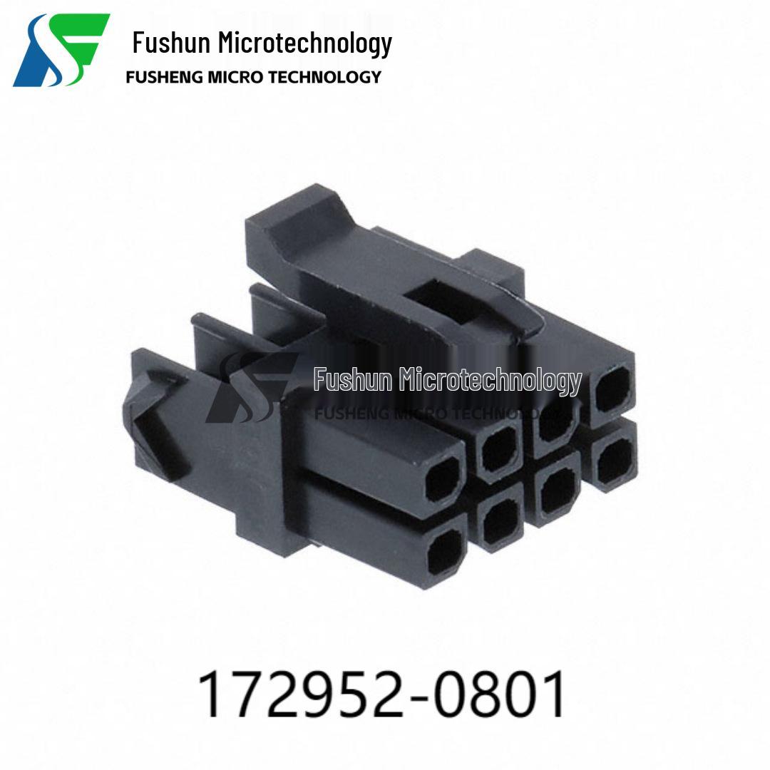 Molex 172952-0801 8-Pin 3.0mm Dual-Row Crimp Terminal Housing
Molex 172952-0801 8-Pin 3.0mm Dual-Row Crimp Terminal Housing