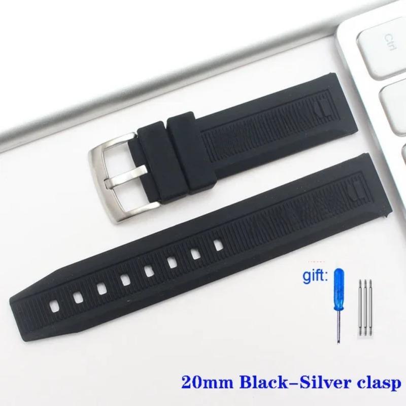 Классический роскошный ремешок для часов из силиконовой резины 22 мм 20 мм с пряжкой-пряжкой, дышащий ремешок с логотипом, подходит для часов TAG Heue Carrera Aquaracer, аксессуары 20mm
Классический роскошный ремешок для часов из силиконовой резины 22 мм 20 мм с пряжкой-пряжкой, дышащий ремешок с логотипом, подходит для часов TAG Heue Carrera Aquaracer, аксессуары 20mm