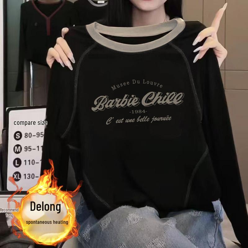 2024 Women s Double-Sided German Velvet Long-Sleeve T-Shirt - Versatile Autumn/Winter Chic Top XL for 125-135 jin
2024 Women s Double-Sided German Velvet Long-Sleeve T-Shirt - Versatile Autumn/Winter Chic Top XL for 125-135 jin