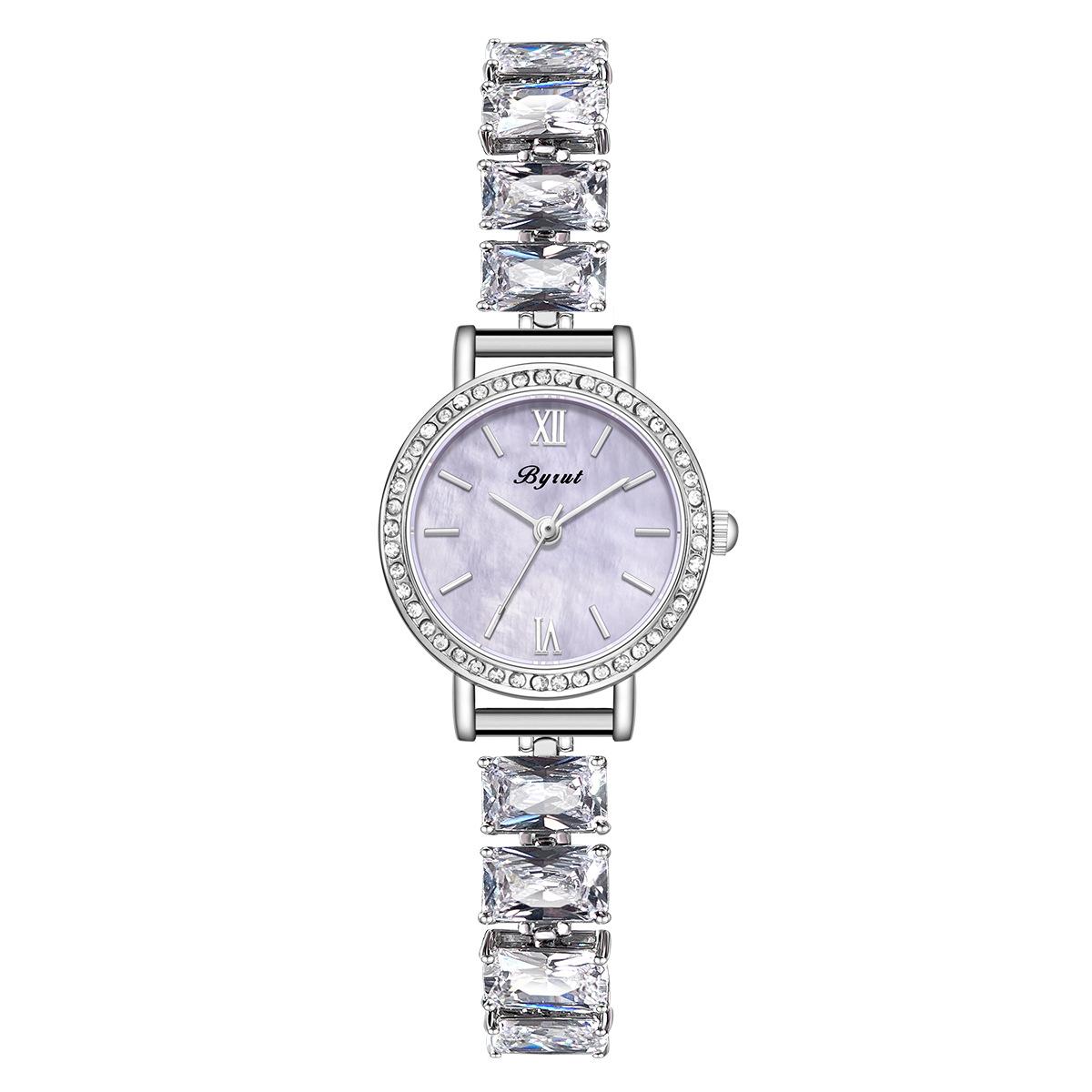 Byrut Bailunte Fritillary Zircon Bracelet Watch Women S Niche Premium Small Quartz Watch Light Luxury
Byrut Bailunte Fritillary Zircon Bracelet Watch Women S Niche Premium Small Quartz Watch Light Luxury