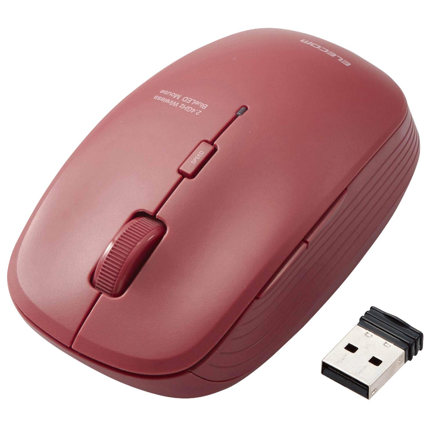 ELECOM Wireless Mouse Quiet Antibacterial 5 Buttons 3 Level Pointer Speed Variable Red M-BL21DBSKRD
ELECOM Wireless Mouse Quiet Antibacterial 5 Buttons 3 Level Pointer Speed Variable Red M-BL21DBSKRD