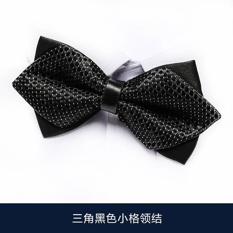 Men S Bow Tie Best Man Groom Black Striped Double Triangle Shirt Wedding Wedding British Korean Edition Bow Women
Men S Bow Tie Best Man Groom Black Striped Double Triangle Shirt Wedding Wedding British Korean Edition Bow Women
