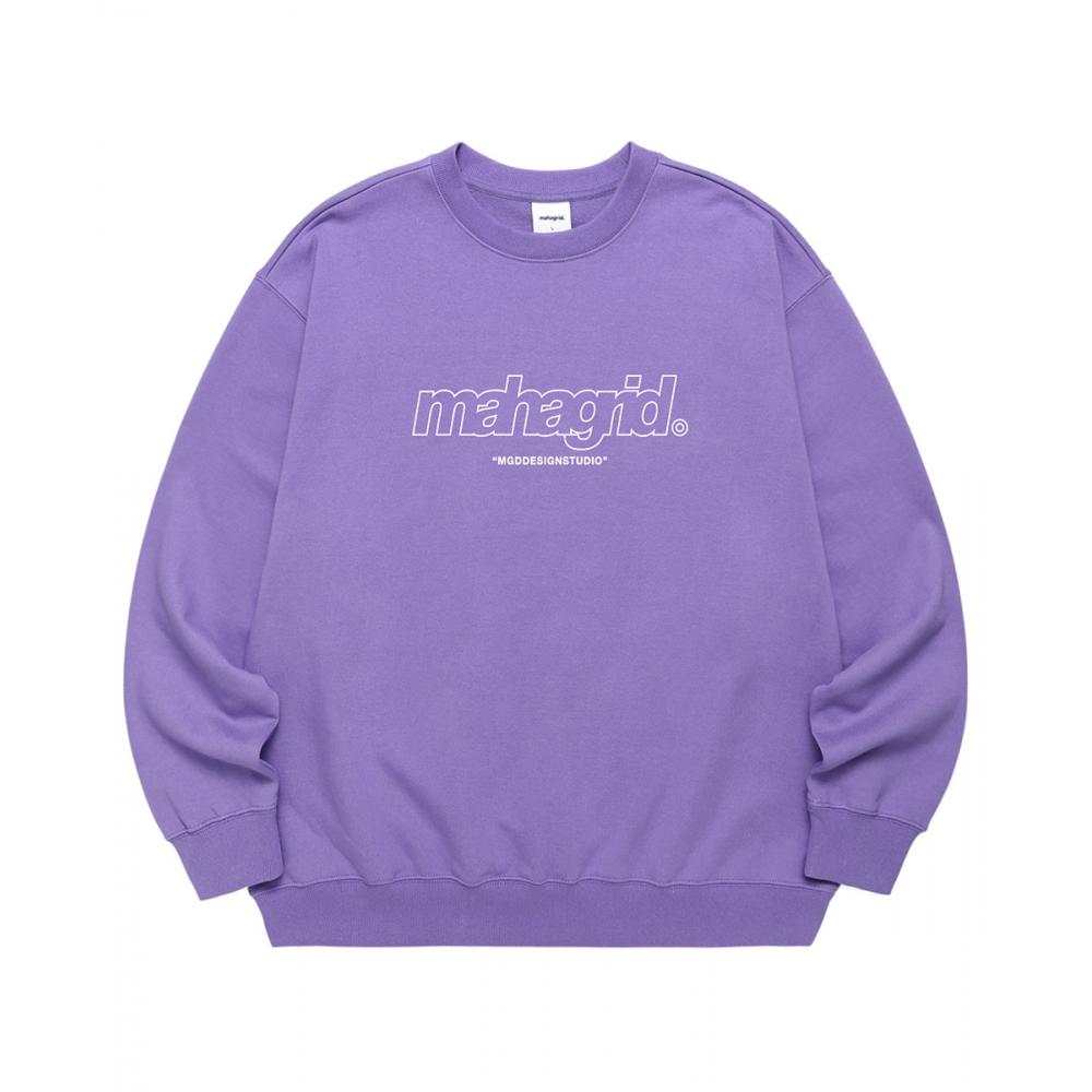 MAHAGRID THIRD LOGO CREWNECK DEEP PURPLEMG2BSMM481A 
MAHAGRID THIRD LOGO CREWNECK DEEP PURPLEMG2BSMM481A