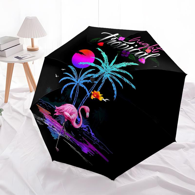 1pc Tropical Night Paradise Umbrella with Plastic Handle,Suitable for All Seasons UmbrellaPT553
1pc Tropical Night Paradise Umbrella with Plastic Handle,Suitable for All Seasons UmbrellaPT553