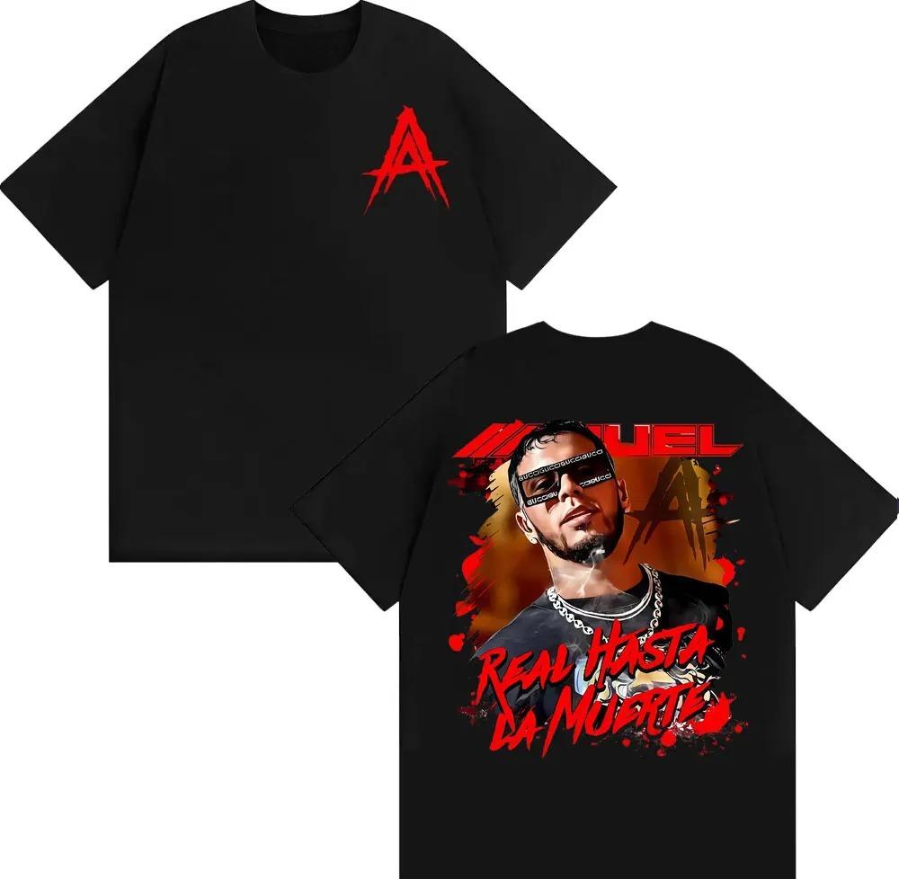 2025 Summer Rapper Anuel AA Rhlm 2 Album T-shirts Men Women Fashion Hip Hop High Street T Shirt 100% Pure Cotton Printed T-shirt S
2025 Summer Rapper Anuel AA Rhlm 2 Album T-shirts Men Women Fashion Hip Hop High Street T Shirt 100% Pure Cotton Printed T-shirt S