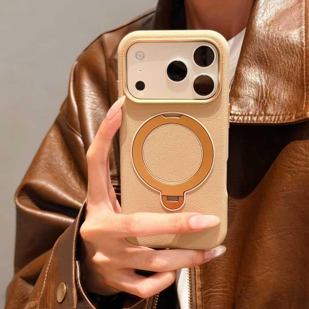 Premium 360° Leather Pivot Holder for iPhone 17 Pro Max Case, Compatible with Apple 15/16 PM iPhone 17 Pro
Premium 360° Leather Pivot Holder for iPhone 17 Pro Max Case, Compatible with Apple 15/16 PM iPhone 17 Pro