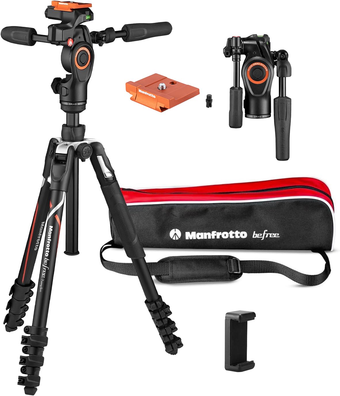 Manfrotto befree live advance Модель Sony Кріплення для смартфона в комплекті Максимальна висота 151 см Висота в складеному стані 40 см Вага Вантажопідйомність 6 кг 4 секції Алюміній
Manfrotto befree live advance Модель Sony Кріплення для смартфона в комплекті Максимальна висота 151 см Висота в складеному стані 40 см Вага Вантажопідйомність 6 кг 4 секції Алюміній