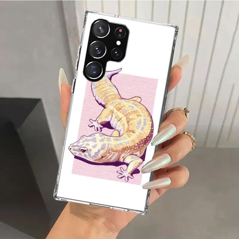 Чехол для телефона с ящерицами и гекконами для Samsung Galaxy S26 S24 S23 Ultra S25 Edge S22 S21 Plus S20 FE + Мягкий чехол с принтом Funda Galaxy S25 Samsung S26 Ultra
Чехол для телефона с ящерицами и гекконами для Samsung Galaxy S26 S24 S23 Ultra S25 Edge S22 S21 Plus S20 FE + Мягкий чехол с принтом Funda Galaxy S25 Samsung S26 Ultra