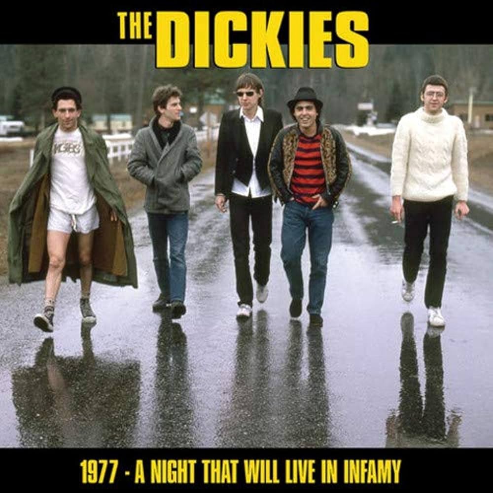 LP Record DICKIES - 1977 - A Night That Will Live In In CLP1985 Cleopatra Recor 2014 US Rock
LP Record DICKIES - 1977 - A Night That Will Live In In CLP1985 Cleopatra Recor 2014 US Rock