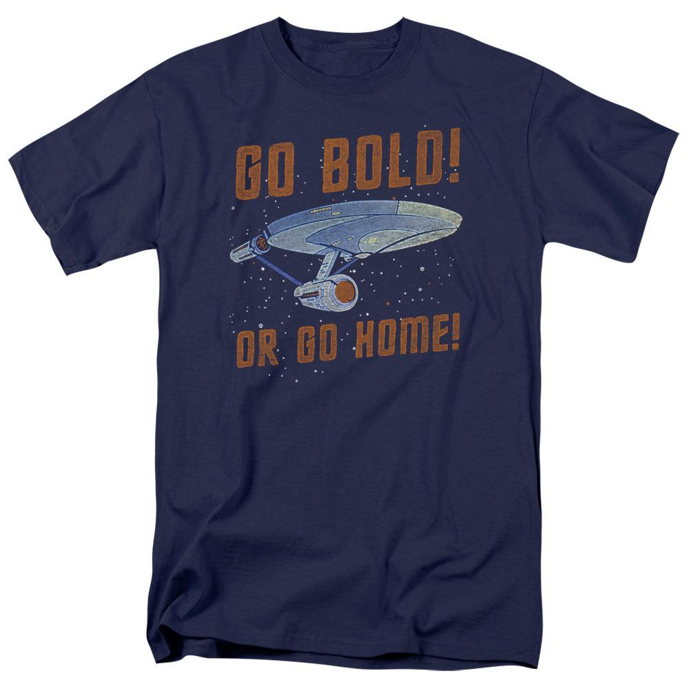Star Trek Go Bold TV Show T-Shirt Sizes S-4XL NEW 4XL
Star Trek Go Bold TV Show T-Shirt Sizes S-4XL NEW 4XL